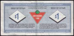 Image #2 of 1 Dollar Canadian Tire 1998