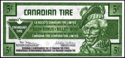5 Cents Canadian Tire 2011