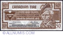 Image #1 of 50 Cents Canadian Tire 1996 - Pasternak/Bachand