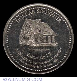 Image #2 of 1 Dollar 1984 - Neuville et Pointe-aux-Trembles