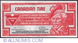 Image #1 of 10 Cents Canadian Tire 2007 - Thomas-GauldPasternak/Gauld