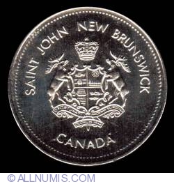 Image #1 of 2 Dollars 1986 – Saint John, New-Brunswick