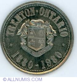 1 Dollar 1980 Trenton Centennial