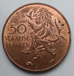 50 Vlaamse Franken 1986