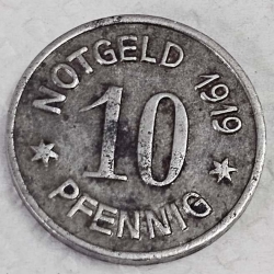 Image #1 of 10 Pfennig 1919 - Bingen am Rhein