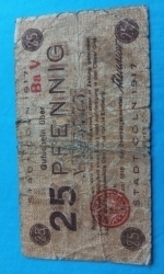 25 Pfennig 1918 (01.VI.) - Seria Ba V