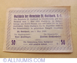 Image #1 of 50 Heller 1920 -  Upper Austria, Federal State of › Sankt Gotthard, Municipality of