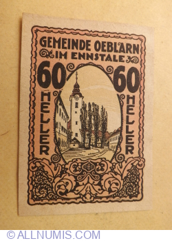 60 Heller 1920 (21.VII.) - Oeblarn im Ennstale