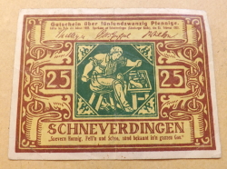 Image #1 of 25 Pfennig 1921 (25.II.) - Schneverdingen, Municipality of