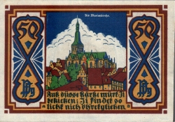 50 Pfennig 1921 - Osnabrück