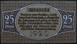 Image #1 of 25 Pfennig 1920 - Bonn