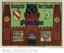 Image #1 of 50 Pfennig 1921 - Glauchau