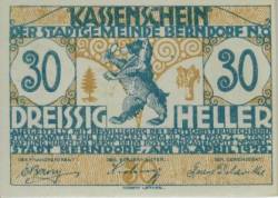 30 Heller 1920 - Berndorf