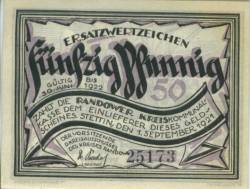 Image #2 of 50 Pfennig 1921 - Stettin