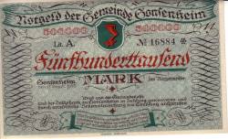 Image #1 of 500 000 Mark 1923 - Gonsenheim