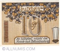 Image #1 of 10 Pfennig 1920 - Gross Salze