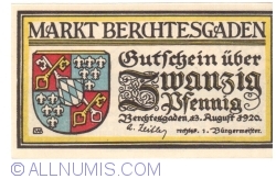 20 Pfennig 1920 - Berchtesgaden