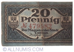 20 Pfennig ND - Cottbus