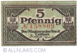 Image #1 of 5 Pfennig ND - Cottbus