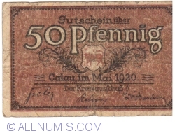 50 Pfennig 1920 - Calau