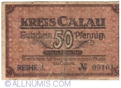 50 Pfennig 1920 - Calau
