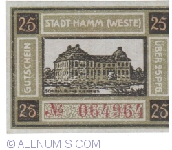 Image #1 of 25 Pfennig 1920 - Hamm