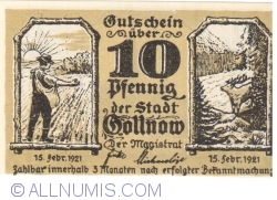 Image #1 of 10 Pfennig 1921 - Gollnow
