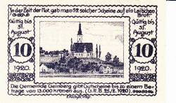 10 Heller 1920 - Geinberg