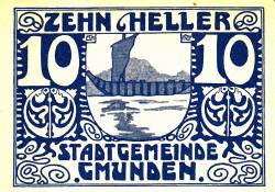 Image #1 of 10 Heller 1920 - Gmunden