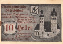 10 Heller 1920 - Kitzbühel