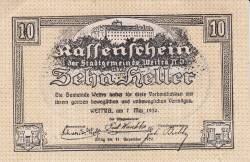 10 Heller 1920 - Weitra