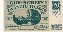 20 Heller 1920 - Erlauf