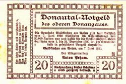 20 Heller 1920 - Waldkirchen am Wesen