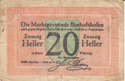 20 Heller 1920 - Bischofshofen