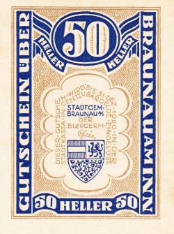 Image #2 of 50 Heller 1920 - Braunau am Inn