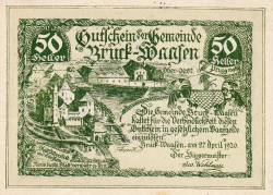 50 Heller 1920 - Bruck-Waasen