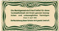 50 Heller 1920 - Erlauf