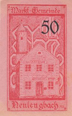 50 Heller 1920 - Neulengbach