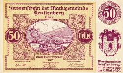 50 Heller 1920 - Senftenberg