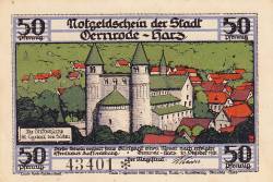 Image #1 of 50 Pfennig 1921 - Gernrode/Harz