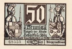 50 Pfennig 1921 - Schaltau/Thür