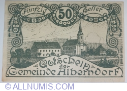 50 Heller 1920 - Alberndorf