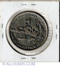 Image #2 of 1 Dollar 1981 - Insula Manitoulin