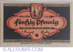 Image #1 of 50 Pfennig 1920 - Oels
