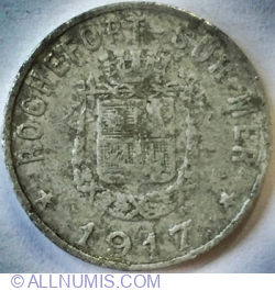 5 Centimes 1917