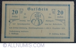 Image #2 of 20 Heller ND - Stift Göttweig (A II-a emisiune - 2. Auflage)