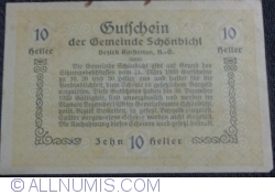 10 Heller 1920 - Schönbichl