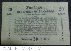 20 Heller 1920 - Schönbichl