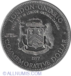 Image #1 of 1 Dollar 1977 - London (Ontario)