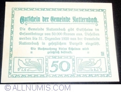 50 Heller 1920 - Natternbach